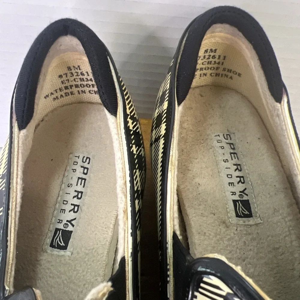 Sperry Top‎ Sider Waterproof Plaid Women's size 8M
